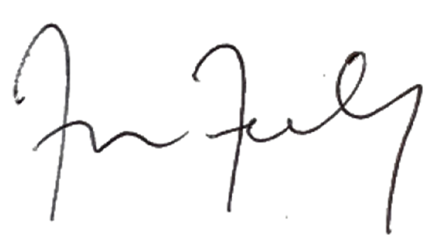 Francesca Farley signature