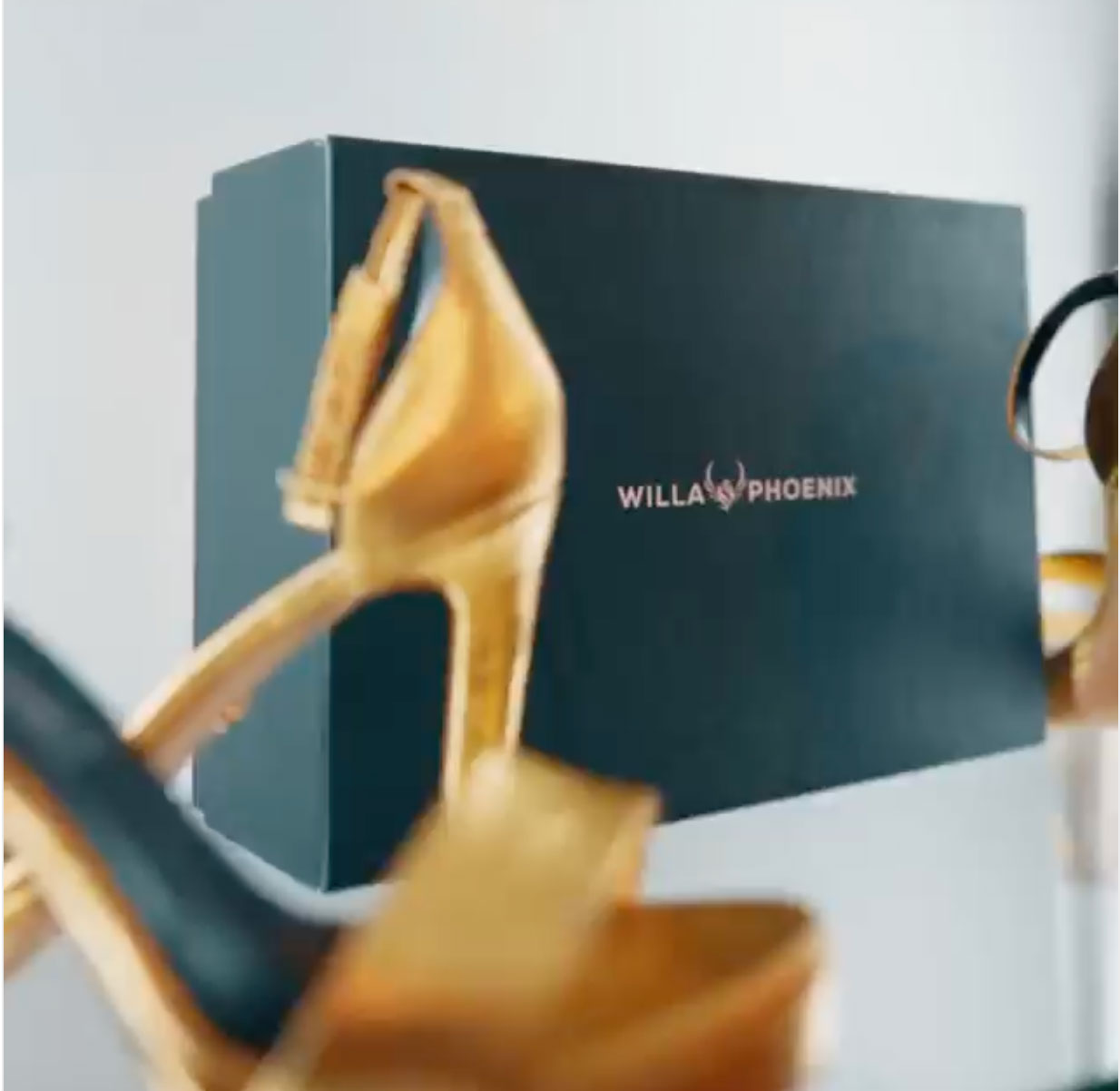 “Hollywood” stiletto, born from a collaboration between Willa Phoenix and Vegan Fashion Week